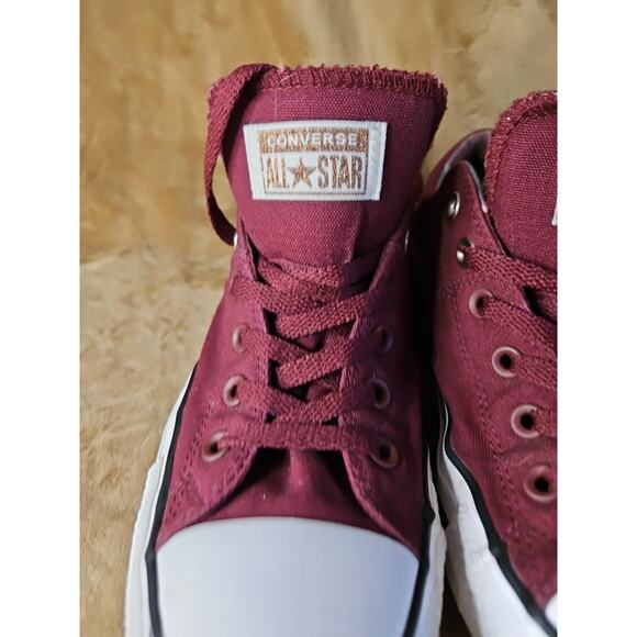 Converse Burgundy and White Sneakers - Picture 11 of 16